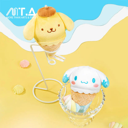 Sanrio Characters Ice Cream Cone Series Plush Relaxing Toy Blind Bag