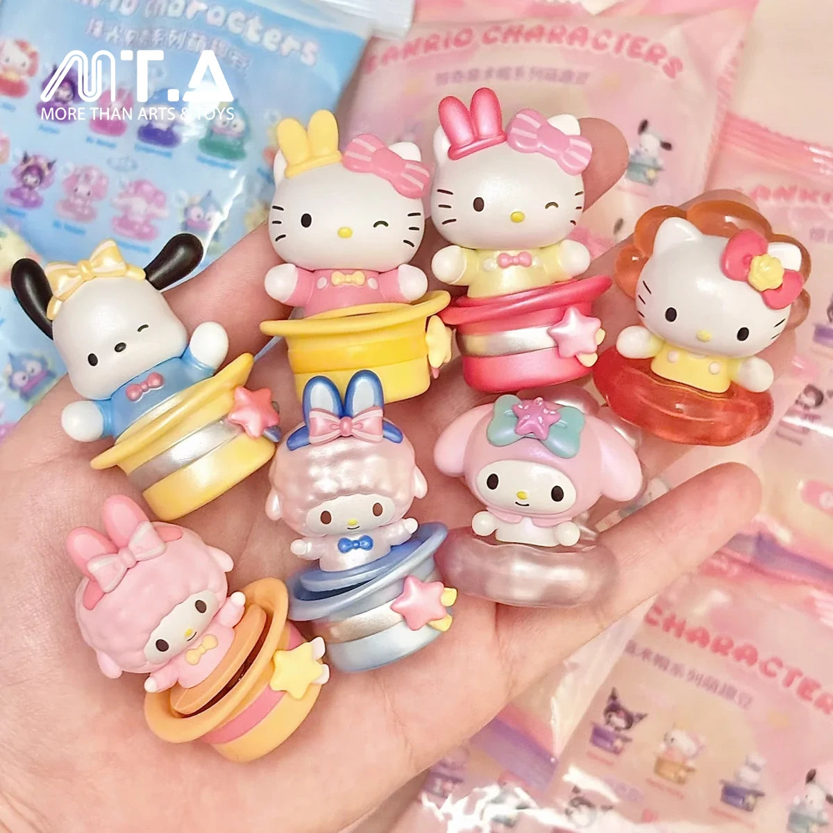Sanrio Characters Magic Hat Surprise Miniatures Series Moetch Bean Blind Bag