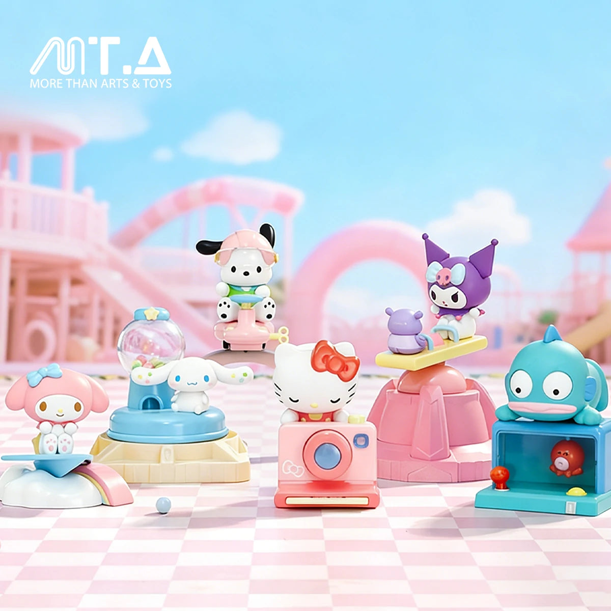 Sanrio Characters Playful Delight Series Moetch Live Toy Blind Box