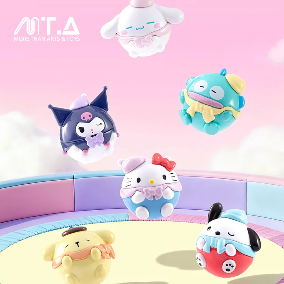Sanrio Characters Round Chubby Series Moetch Bean Blind Bag
