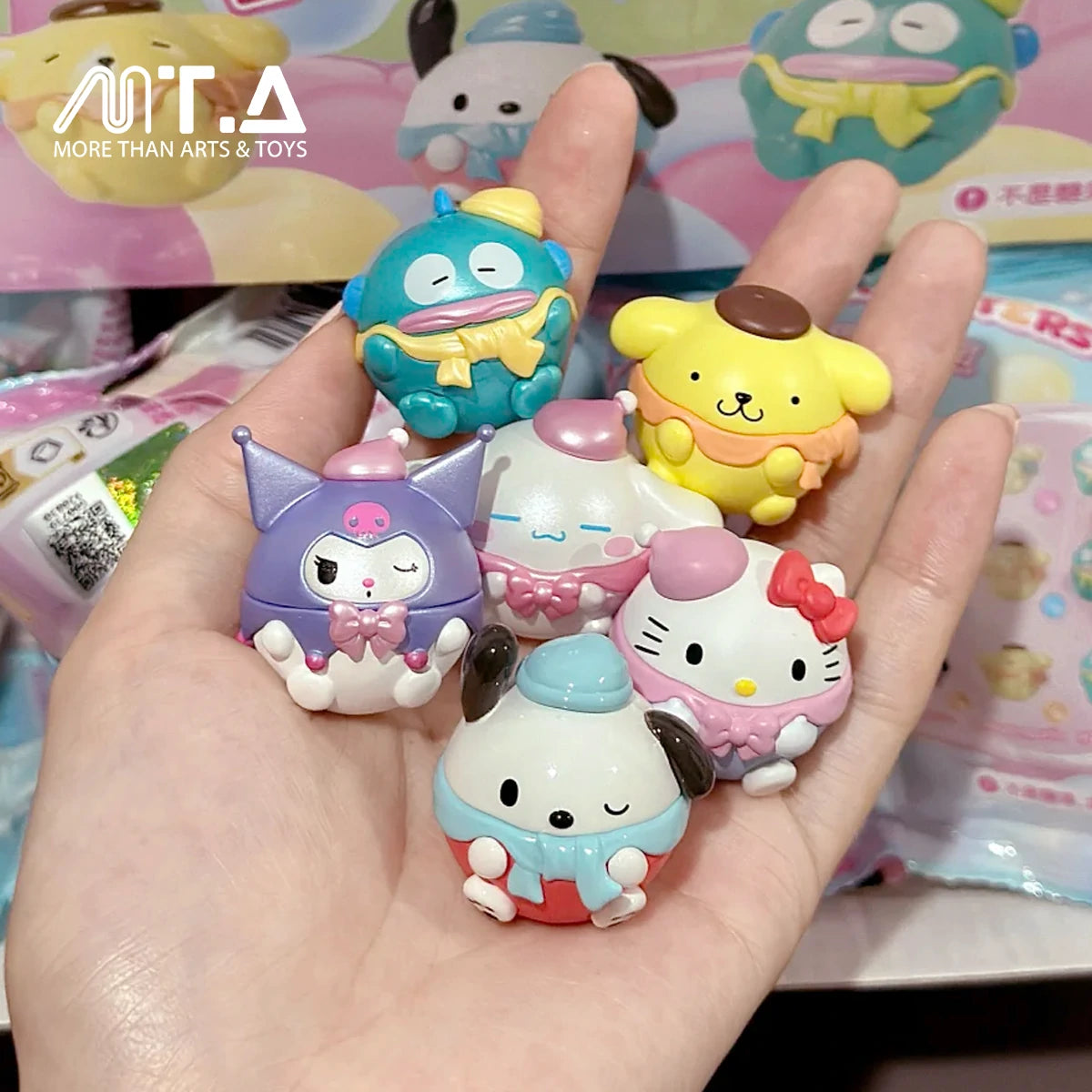 Sanrio Characters Round Chubby Series Moetch Bean Blind Bag