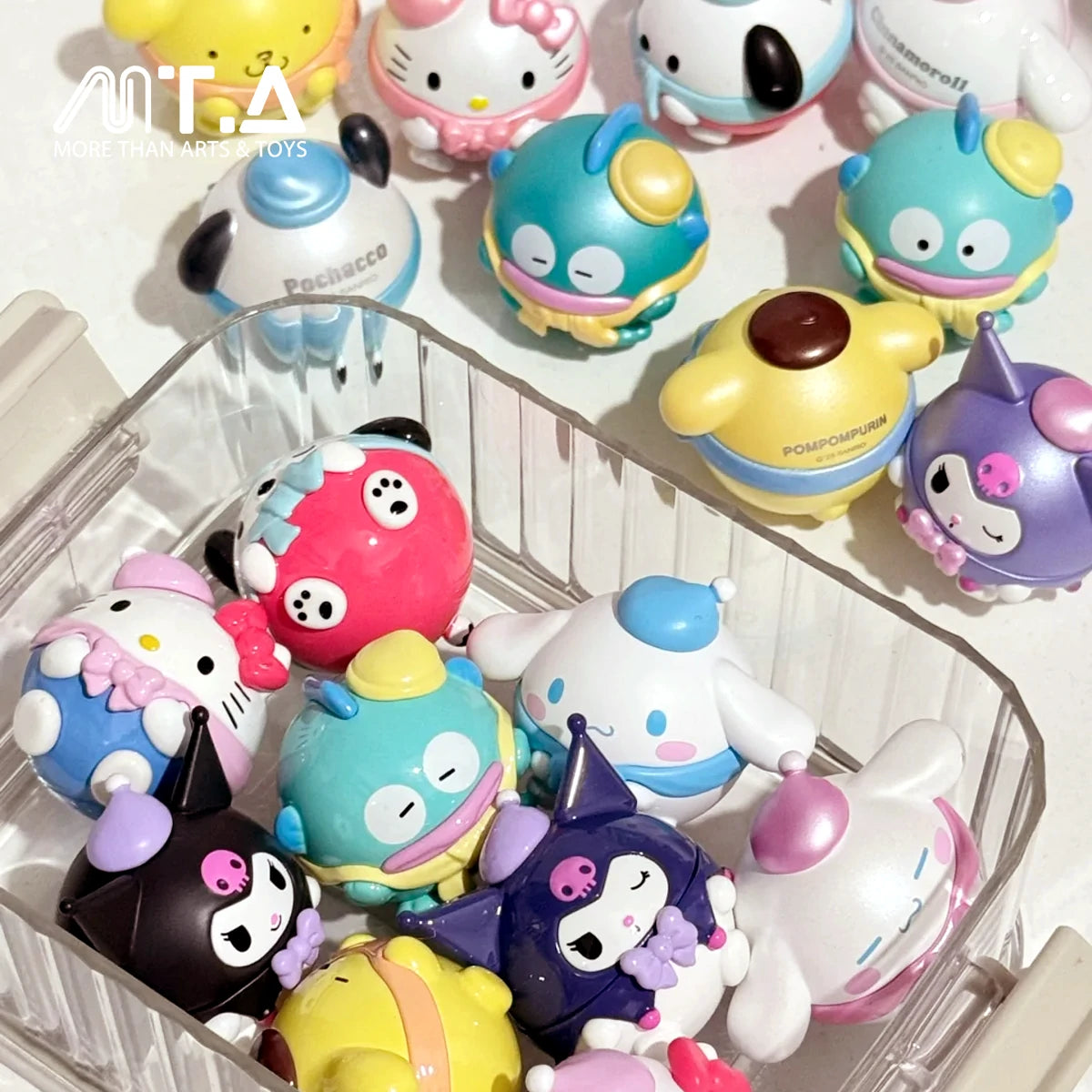 Sanrio Characters Round Chubby Series Moetch Bean Blind Bag