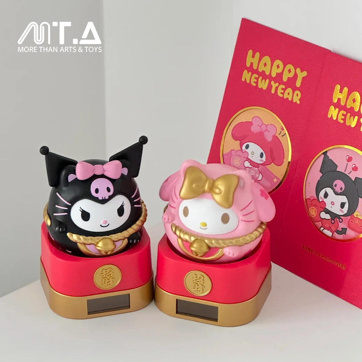 Sanrio characters Lucky Cat Series Light Movable Fun Blind Box