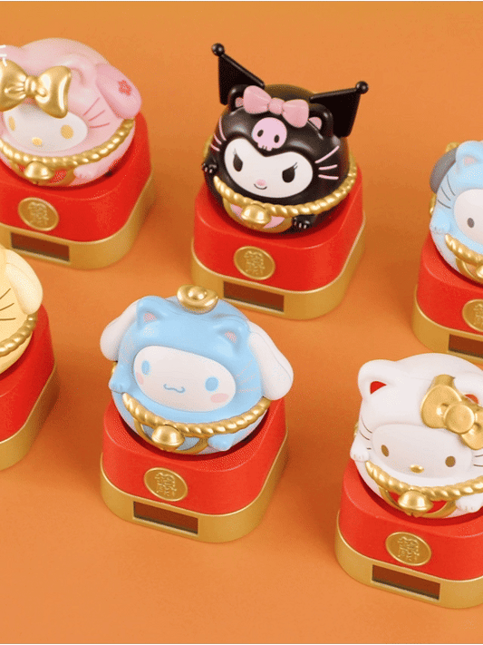 Sanrio characters Lucky Cat Series Light Movable Fun Blind Box