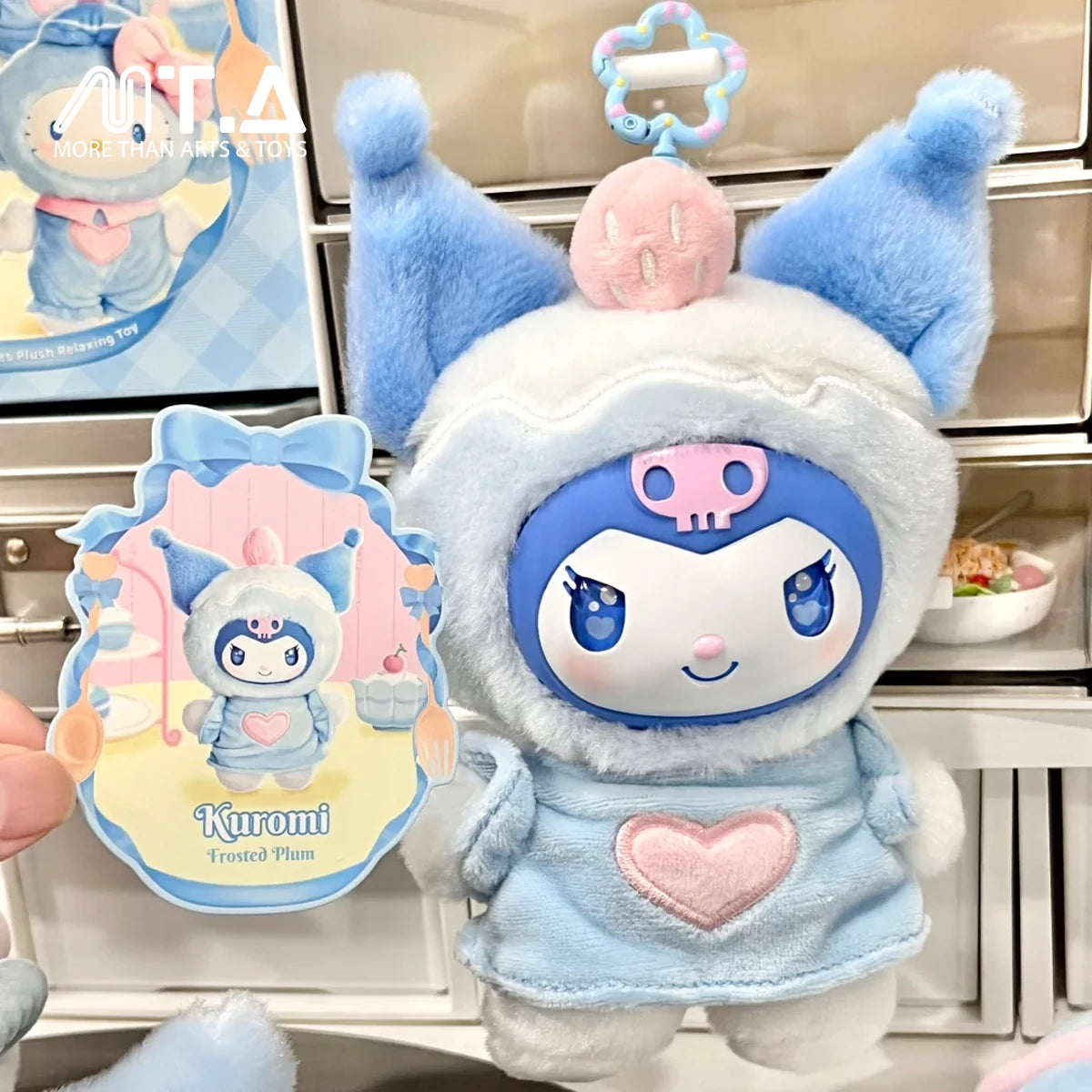 Sanrio Characters Blue Flutter Series Plush Relaxing Toy Blind Box