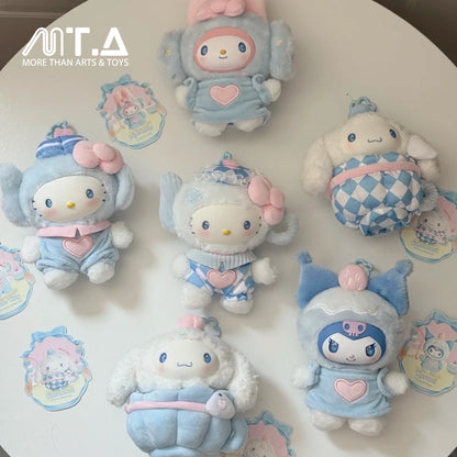 Sanrio Characters Blue Flutter Series Plush Relaxing Toy Blind Box