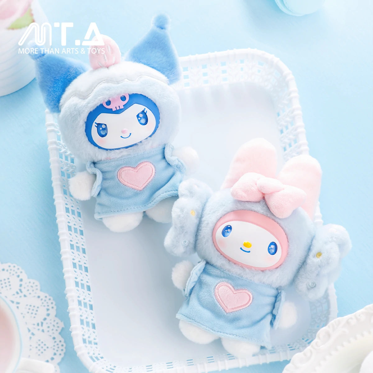 Sanrio Characters Blue Flutter Series Plush Relaxing Toy Blind Box