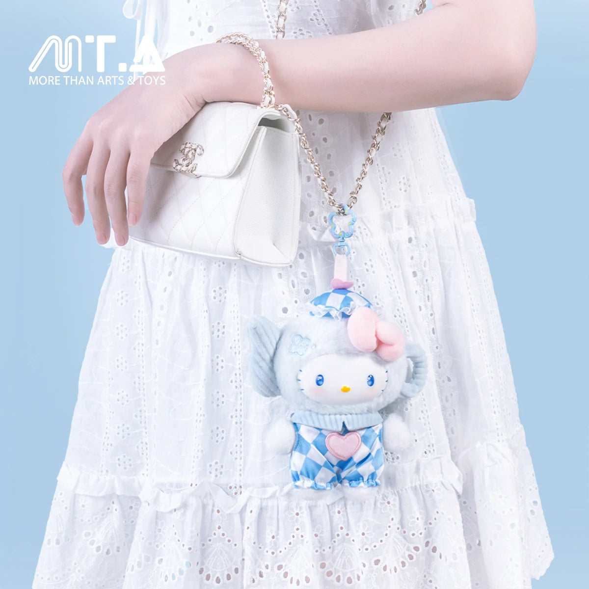 Sanrio Characters Blue Flutter Series Plush Relaxing Toy Blind Box