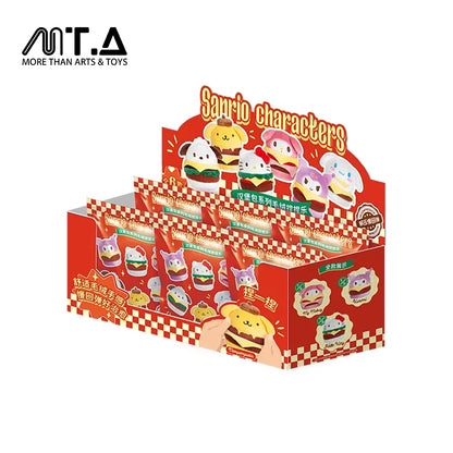 Sanrio Characters Burger Series Plush Relaxing Toy Blind Bag