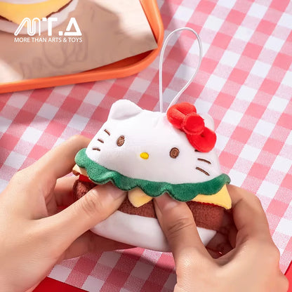 Sanrio Characters Burger Series Plush Relaxing Toy Blind Bag