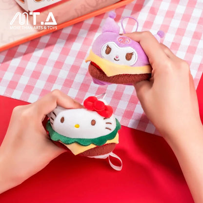 Sanrio Characters Burger Series Plush Relaxing Toy Blind Bag