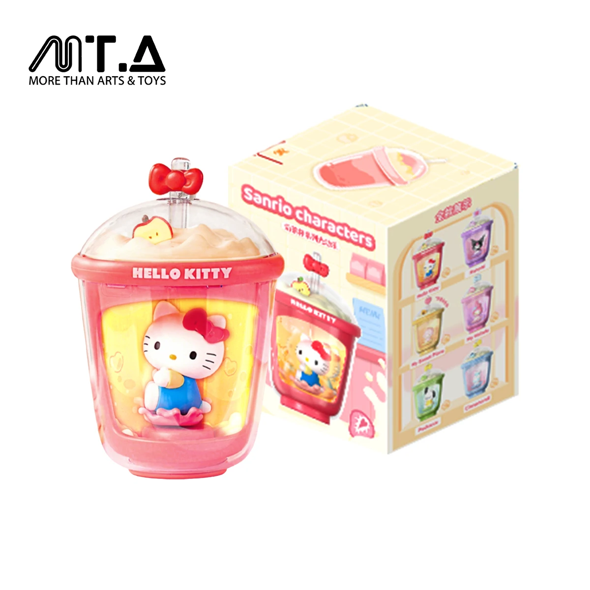 Sanrio Characters Milk Tea Cup Series Light Motion Blind Box