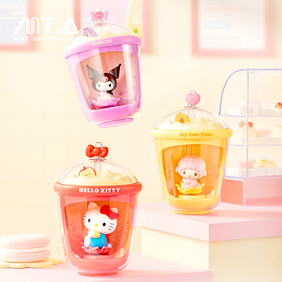 Sanrio Characters Milk Tea Cup Series Light Motion Blind Box