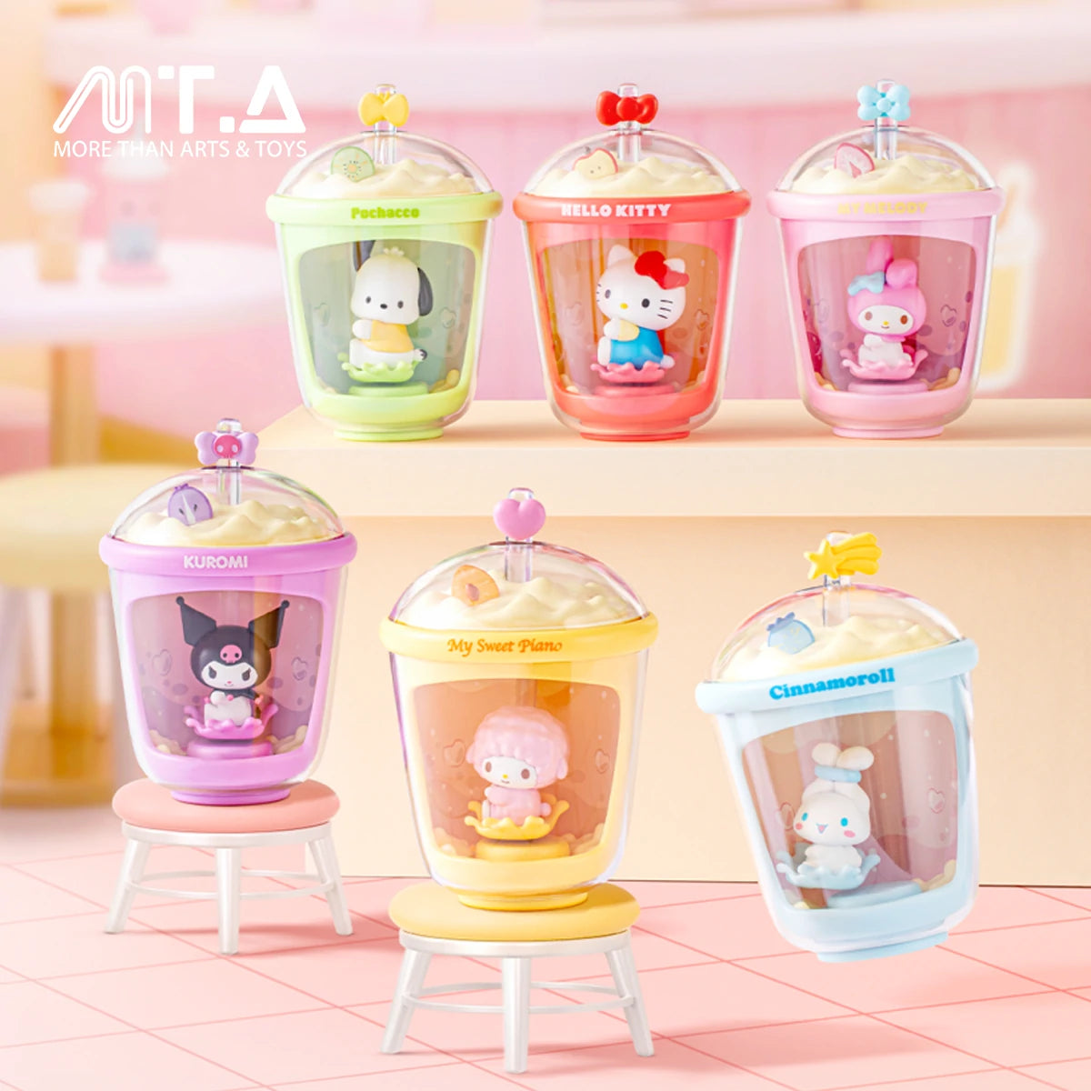 Sanrio Characters Milk Tea Cup Series Light Motion Blind Box