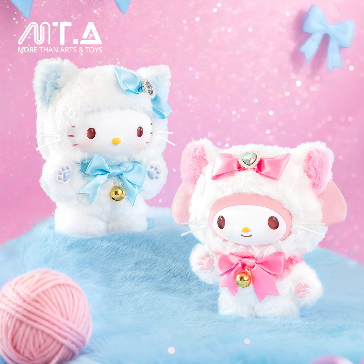Sanrio characters Shining Meow Group Series Plush Relaxing Toy Blind Box