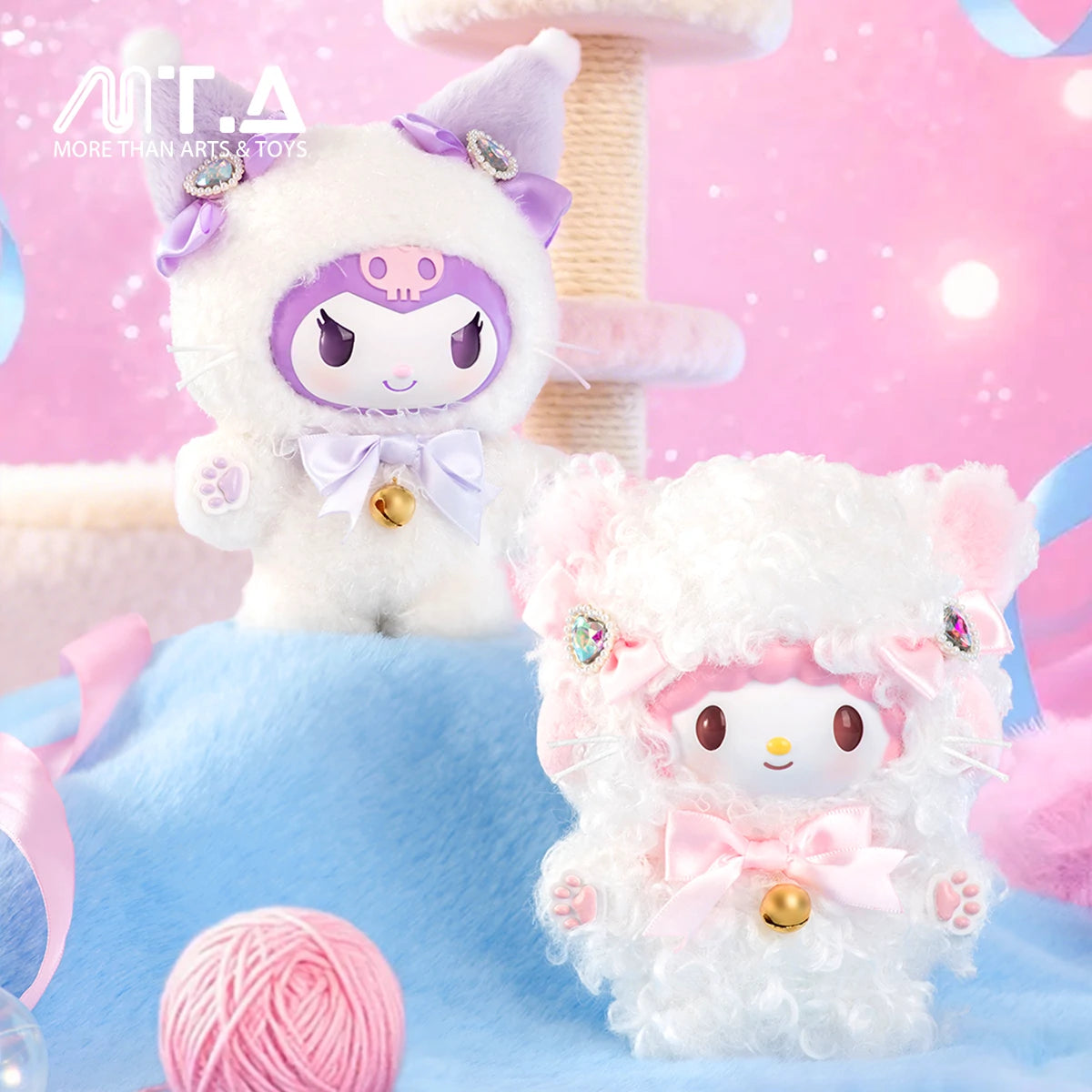 Sanrio characters Shining Meow Group Series Plush Relaxing Toy Blind Box