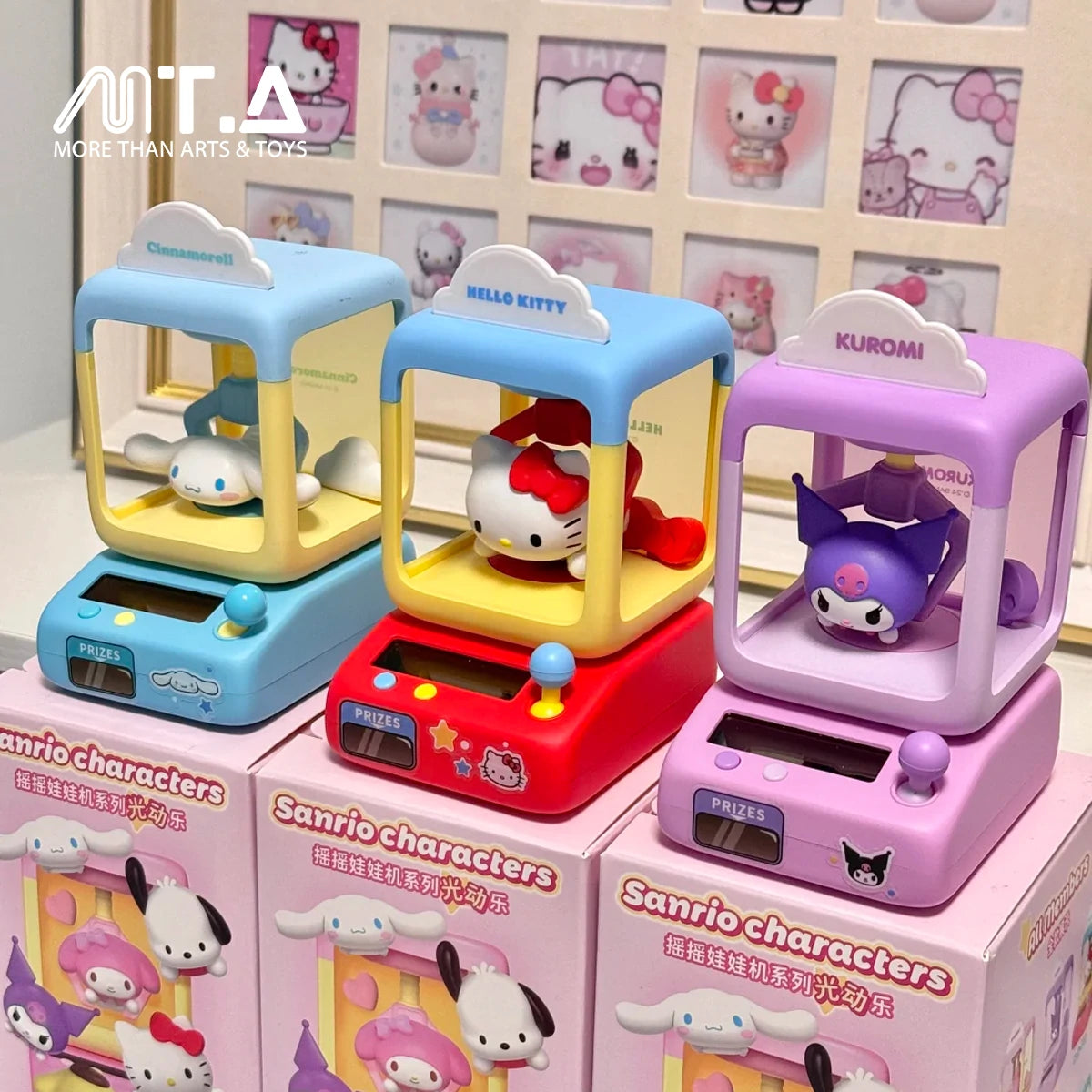 Sanrio characters Wobble Doll Machine Series Light Swing Fun Blind Box