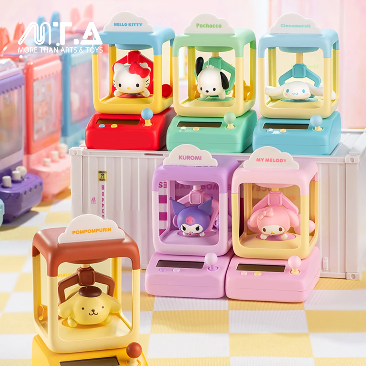 Sanrio characters Wobble Doll Machine Series Light Swing Fun Blind Box