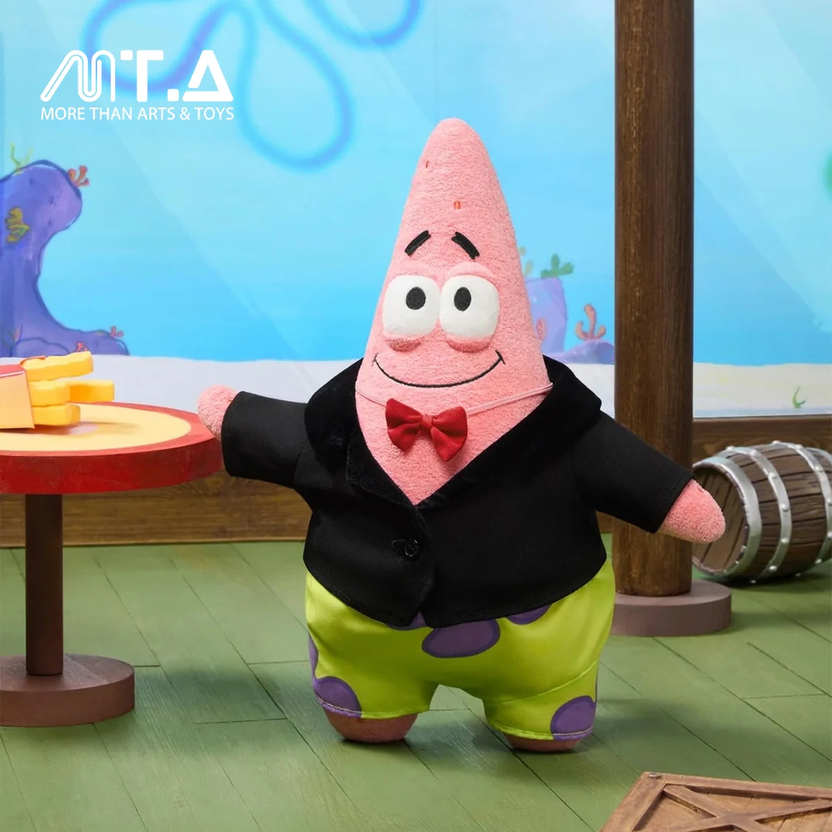 SpongeBob Waiter-themed Costume Plush Doll