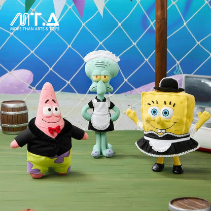 SpongeBob Waiter-themed Costume Plush Doll