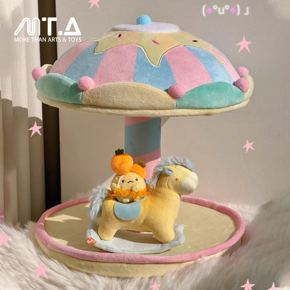 Sweet Swirl Dessert Carousel Plush Charm Display Stand
