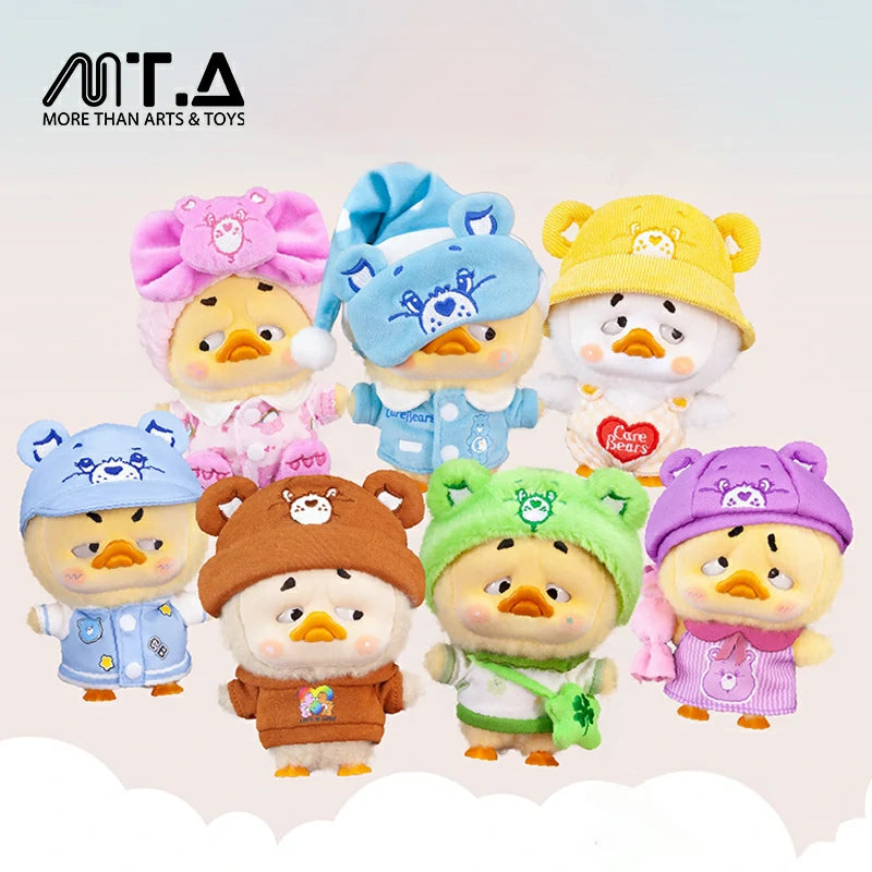 Care Bears x UpsetDuck Be Rainbow Duck Plush Keychain Blindbox