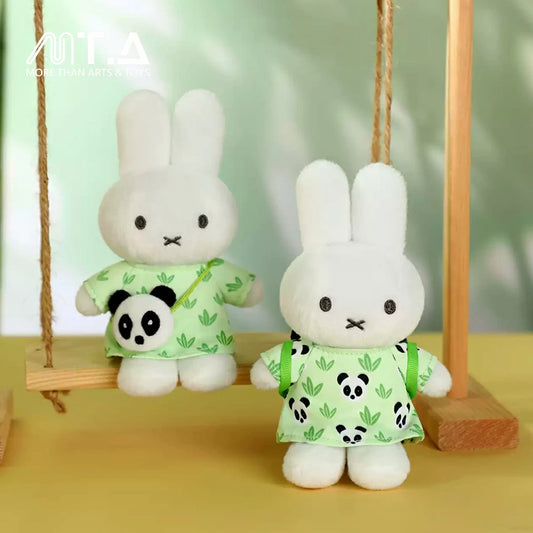 VIPO x Miffy Panda Series Keychain & Plush Doll