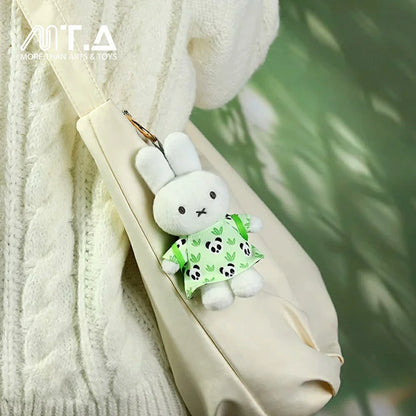 VIPO x Miffy Panda Series Keychain & Plush Doll