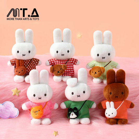 VIPO × Miffy Outing Series Plush Keychain Blind Box