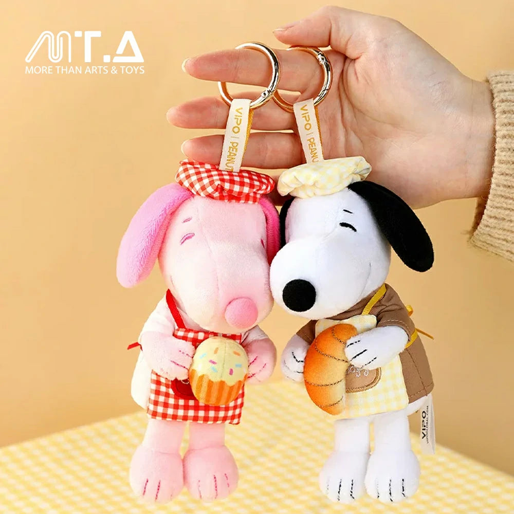 VIPOxSnoopy Bakery Series Plush Keychain Blind Box