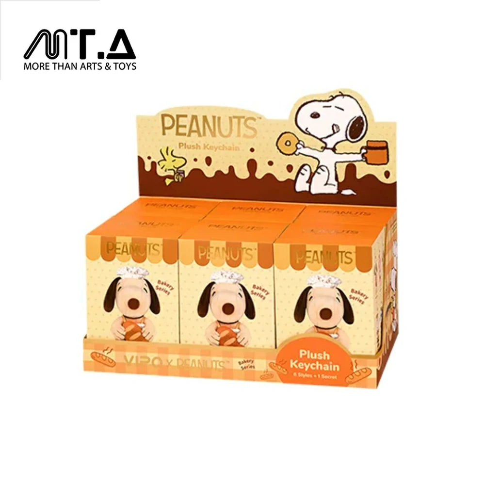 VIPOxSnoopy Bakery Series Plush Keychain Blind Box