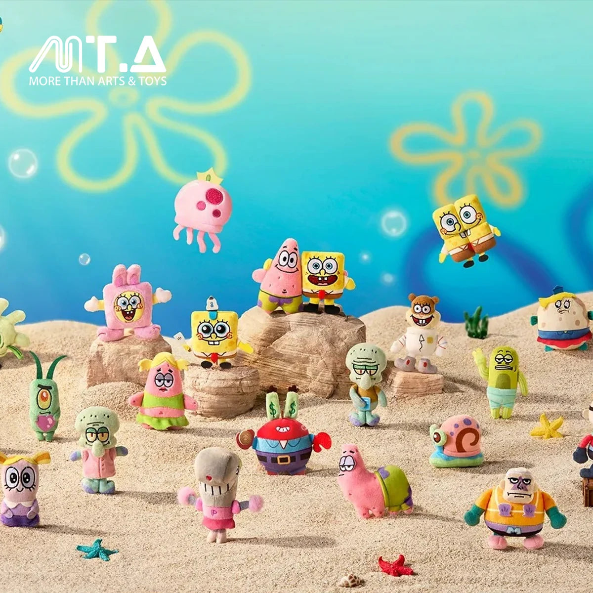[X11 x SpongeBob SquarePants] Bikini Bottom Day Trip Series Plush Magnetic Blind Bag